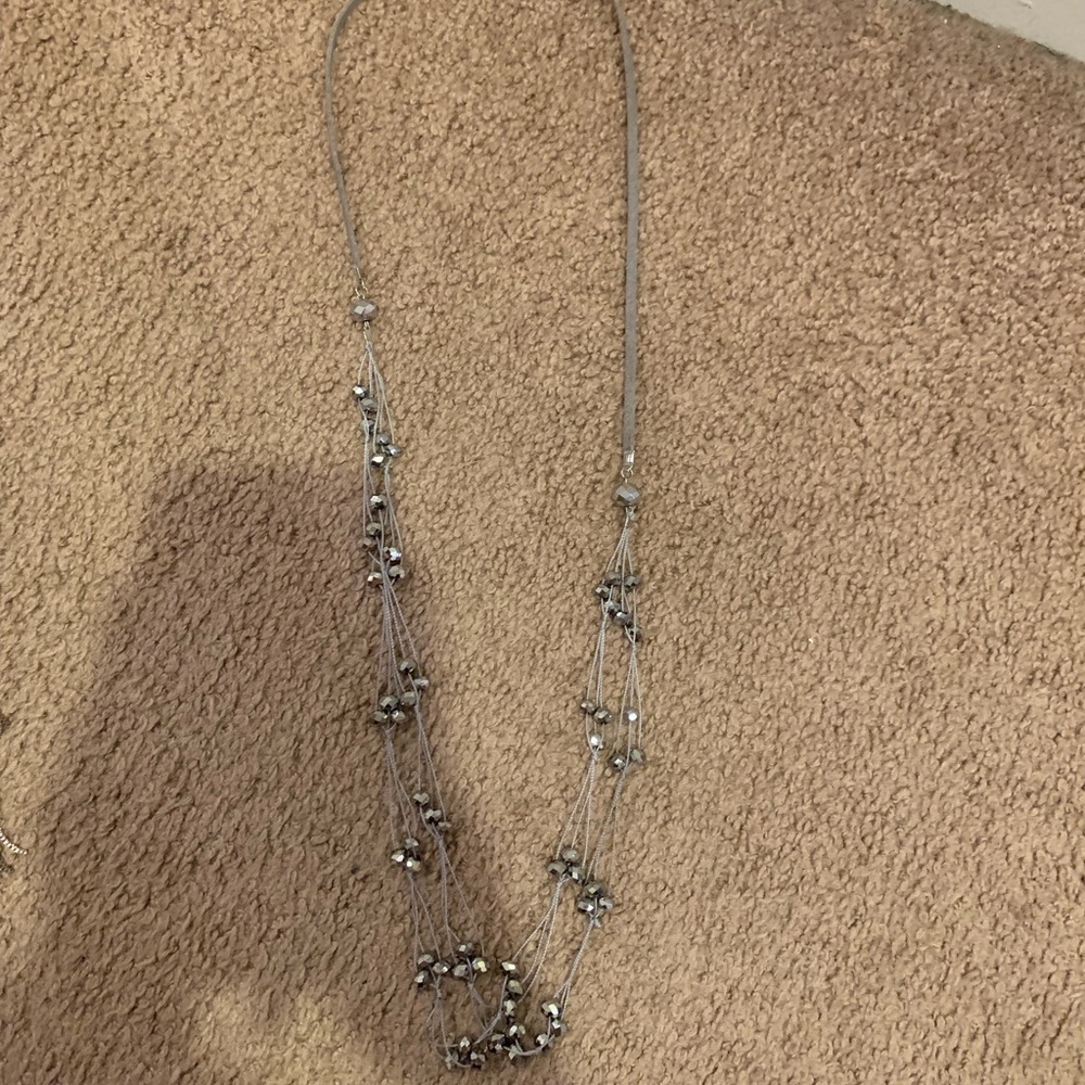 Grey necklace